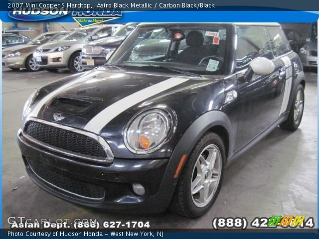 2007 Mini Cooper S Hardtop in Astro Black Metallic