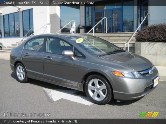 Galaxy gray metallic honda civic #4
