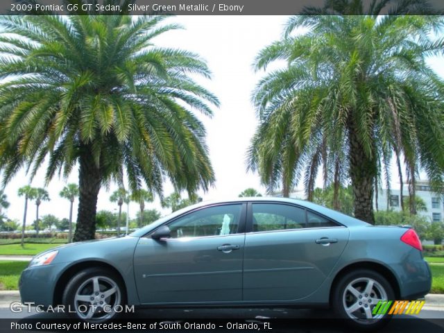 2009 Pontiac G6 GT Sedan in Silver Green Metallic