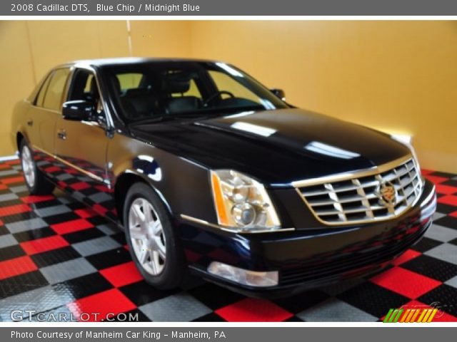 2008 Cadillac DTS  in Blue Chip