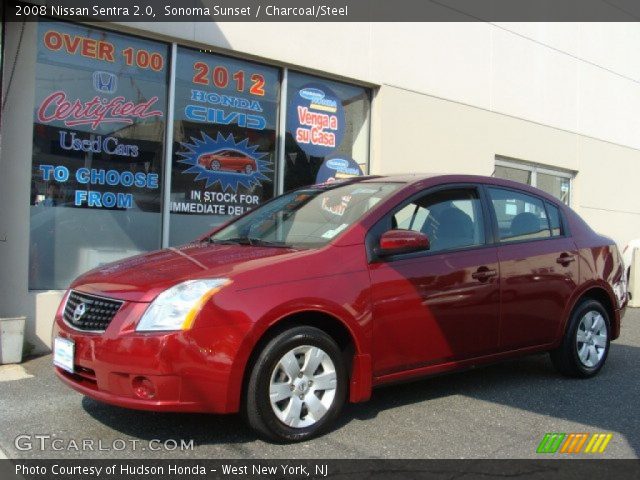 2008 Nissan Sentra 2.0 in Sonoma Sunset