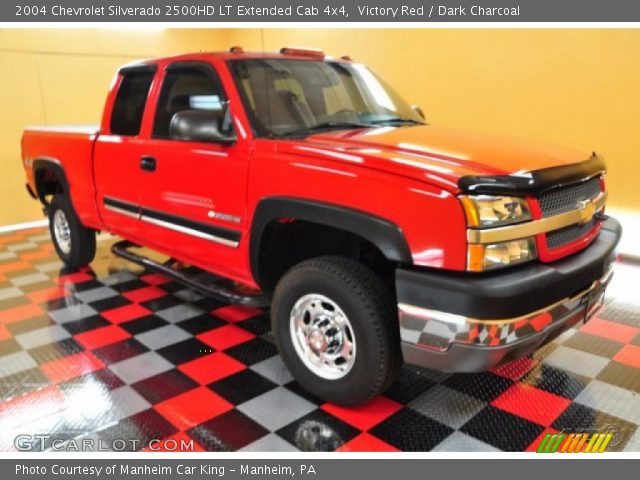 2004 Chevrolet Silverado 2500HD LT Extended Cab 4x4 in Victory Red