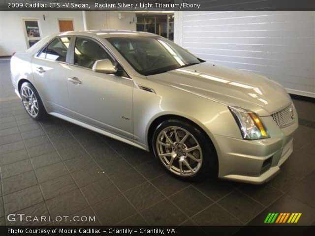 2009 Cadillac CTS -V Sedan in Radiant Silver