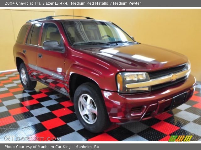 2004 Chevrolet TrailBlazer LS 4x4 in Medium Red Metallic
