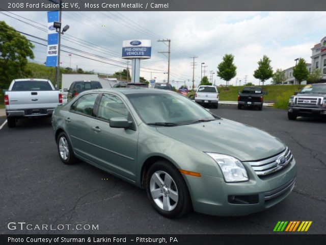 2008 Ford Fusion SE V6 in Moss Green Metallic