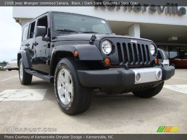 2008 Jeep Wrangler Unlimited Sahara in Black