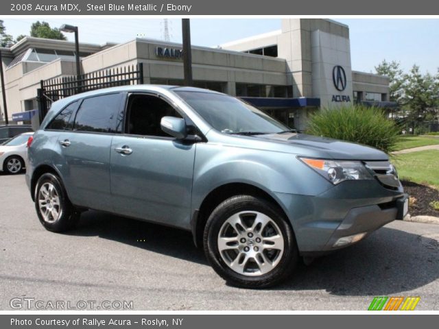 2008 Acura MDX  in Steel Blue Metallic