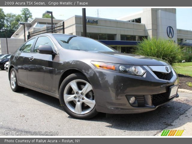 2009 Acura TSX Sedan in Grigio Metallic