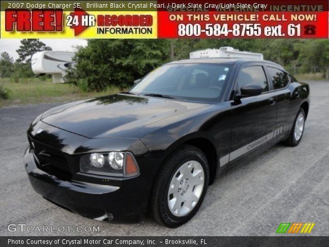 2007 Dodge Charger SE in Brilliant Black Crystal Pearl