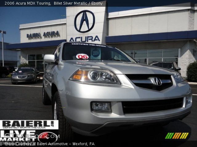 2006 Acura MDX Touring in Billet Silver Metallic