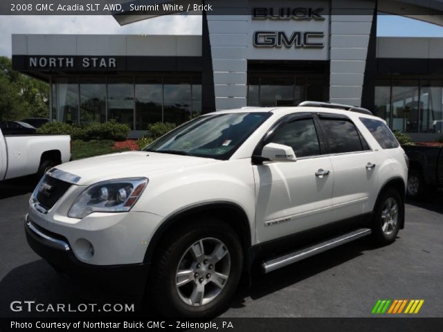 2008 GMC Acadia SLT AWD in Summit White