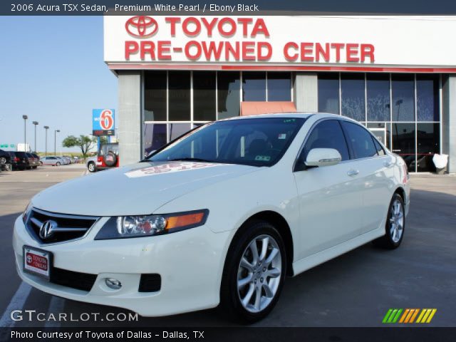 2006 Acura TSX Sedan in Premium White Pearl