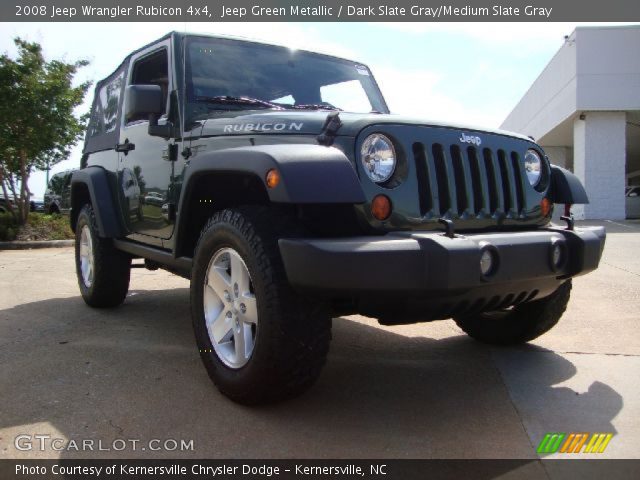 2008 Jeep Wrangler Rubicon 4x4 in Jeep Green Metallic