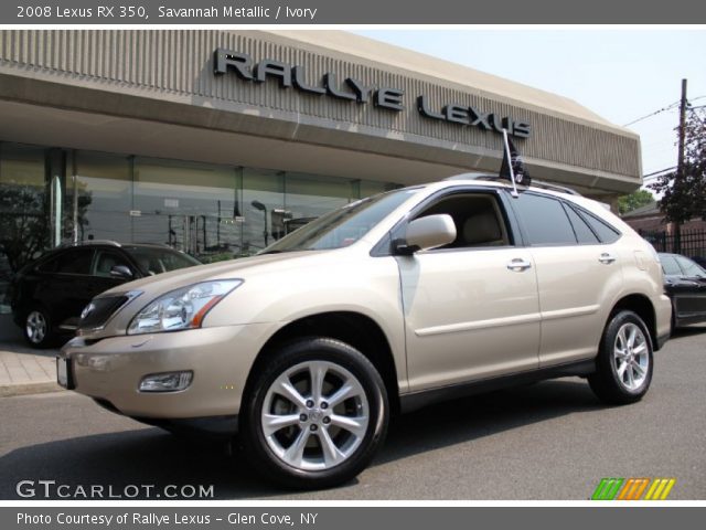 2008 Lexus RX 350 in Savannah Metallic