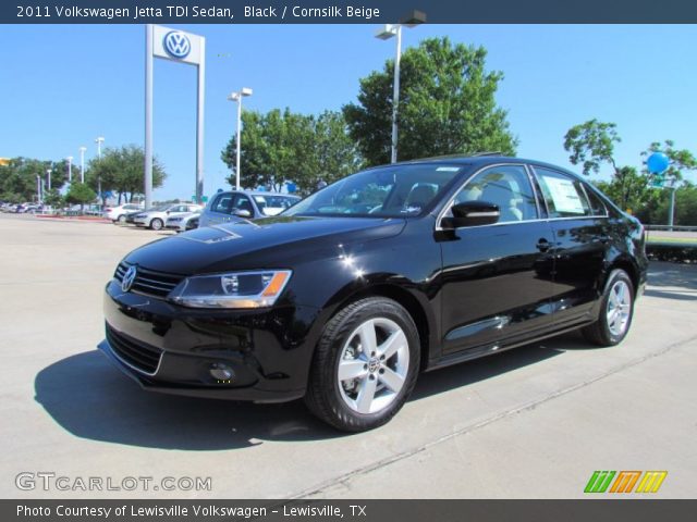 2011 Volkswagen Jetta TDI Sedan in Black