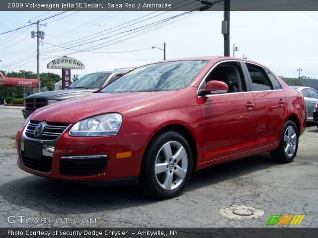 2009 Volkswagen Jetta SE Sedan in Salsa Red