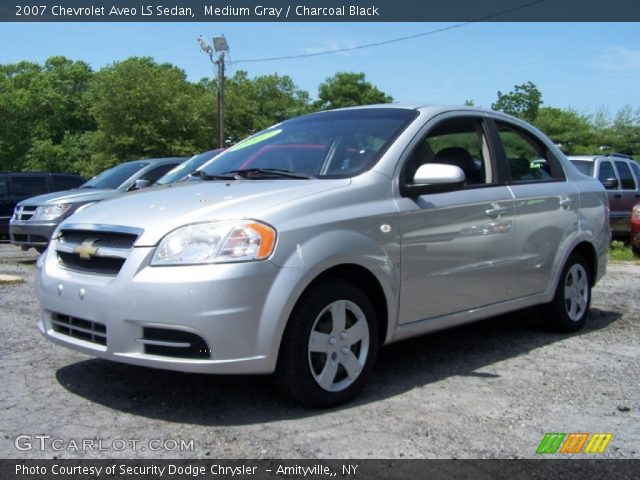 2007 Chevrolet Aveo LS Sedan in Medium Gray