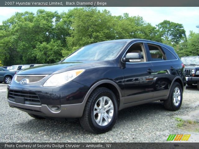 2007 Hyundai Veracruz Limited in Black Diamond