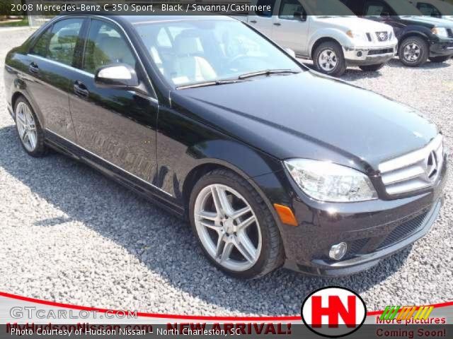 2008 Mercedes-Benz C 350 Sport in Black
