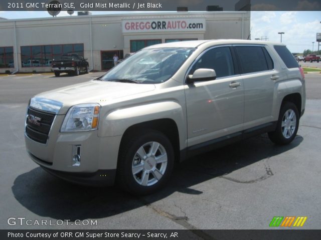 2011 GMC Terrain SLE in Gold Mist Metallic