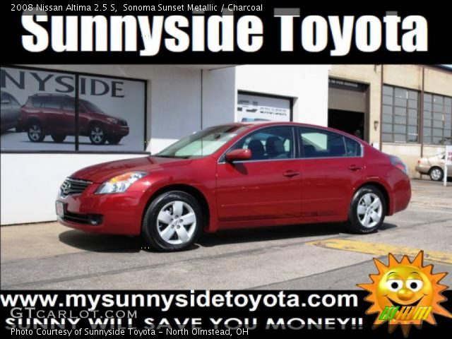 2008 Nissan Altima 2.5 S in Sonoma Sunset Metallic