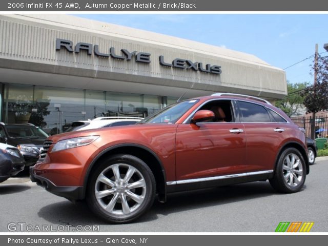 2006 Infiniti FX 45 AWD in Autumn Copper Metallic