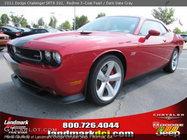 2011 Dodge Challenger SRT8 392 in Redline 3-Coat Pearl