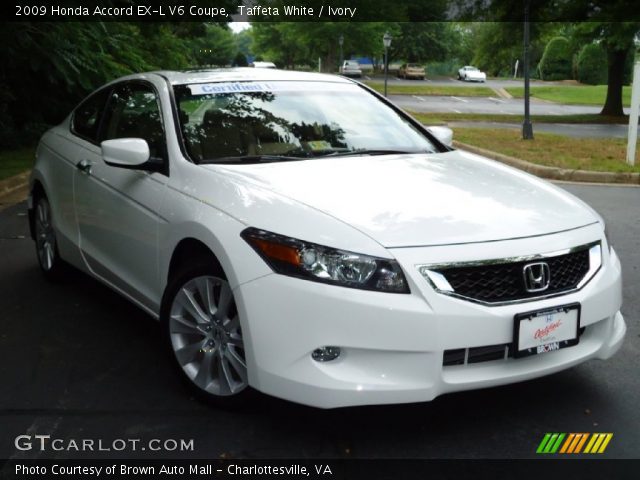 2009 Honda Accord EX-L V6 Coupe in Taffeta White