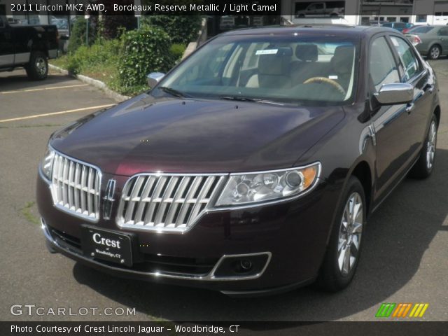 2011 Lincoln MKZ AWD in Bordeaux Reserve Metallic