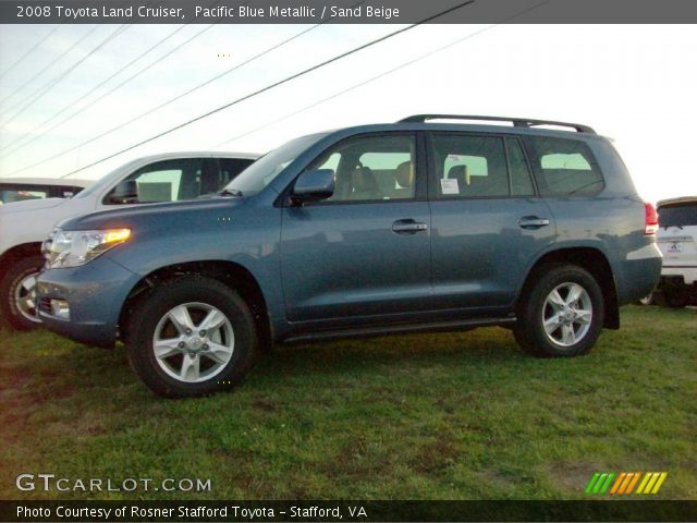 2008 Toyota Land Cruiser  in Pacific Blue Metallic