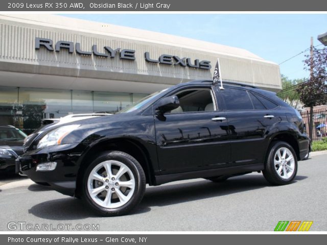 2009 Lexus RX 350 AWD in Obsidian Black