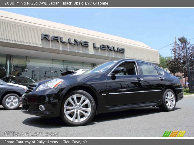 2008 Infiniti M 35x AWD Sedan in Black Obsidian
