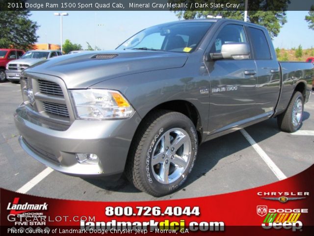 2011 Dodge Ram 1500 Sport Quad Cab in Mineral Gray Metallic
