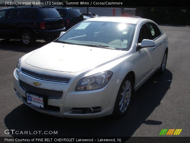 2010 Chevrolet Malibu LTZ Sedan in Summit White