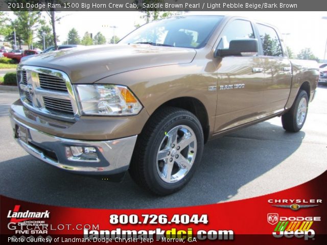 2011 Dodge Ram 1500 Big Horn Crew Cab in Saddle Brown Pearl