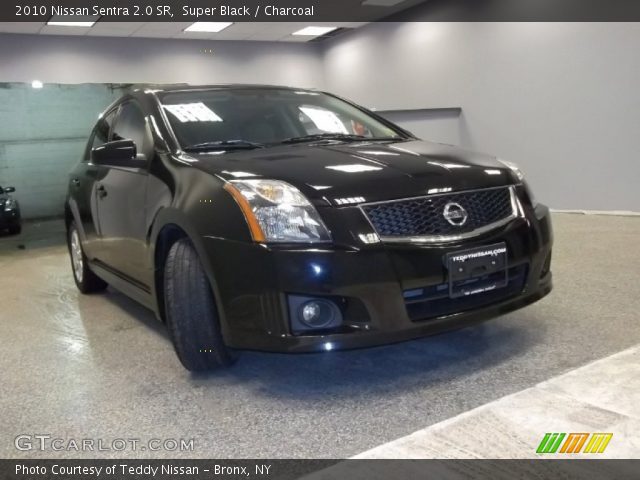 2010 Nissan Sentra 2.0 SR in Super Black