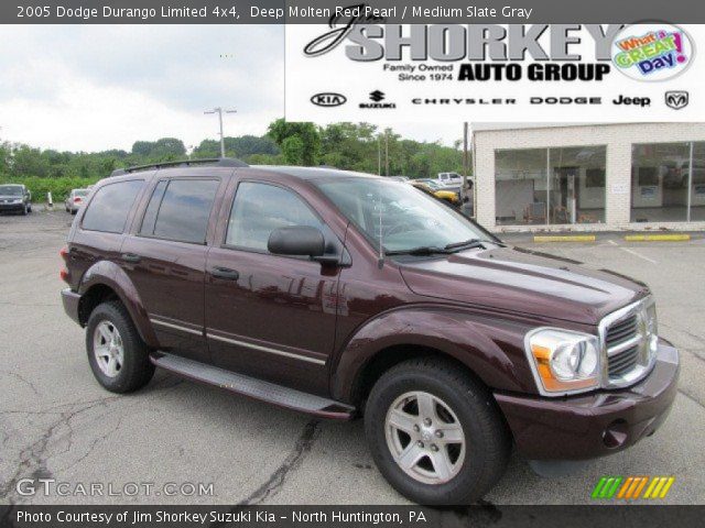 2005 Dodge Durango Limited 4x4 in Deep Molten Red Pearl