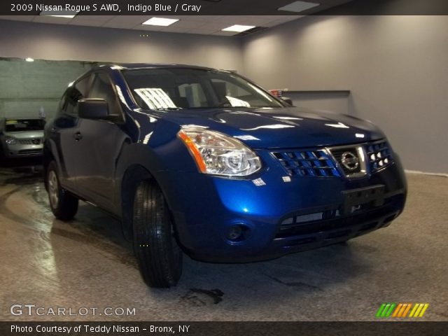 2009 Nissan Rogue S AWD in Indigo Blue