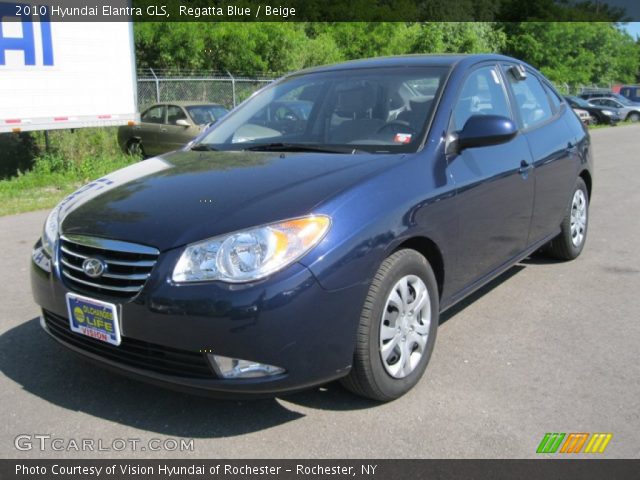 2010 Hyundai Elantra GLS in Regatta Blue