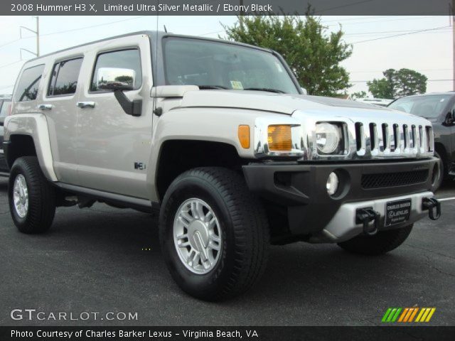 2008 Hummer H3 X in Limited Ultra Silver Metallic