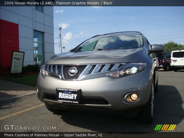 2009 Nissan Murano LE AWD in Platinum Graphite Metallic