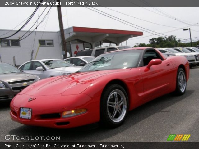 2004 Chevrolet Corvette Coupe in Torch Red