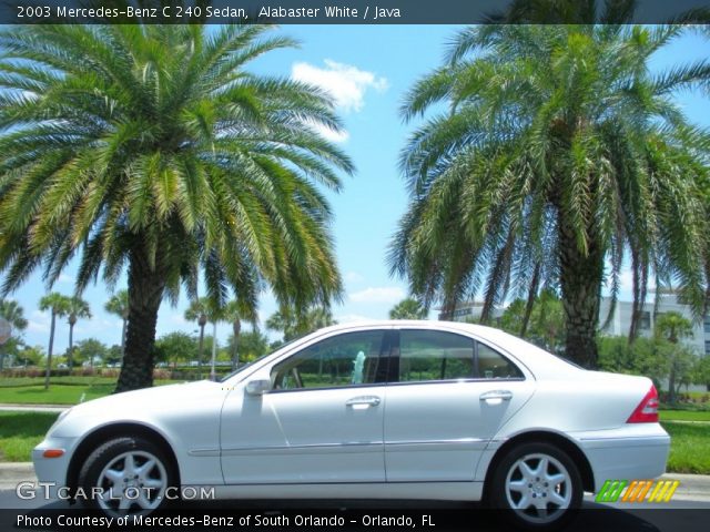 2003 Mercedes-Benz C 240 Sedan in Alabaster White