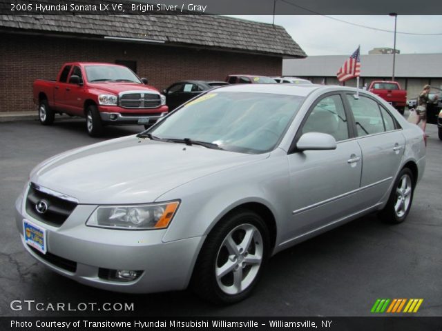 2006 Hyundai Sonata LX V6 in Bright Silver