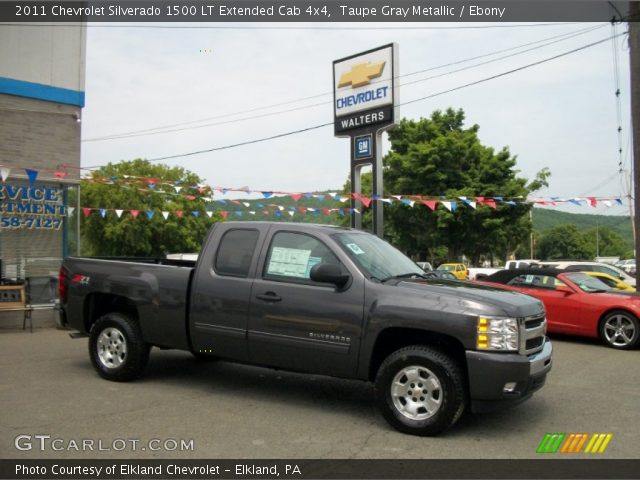 2011 Chevrolet Silverado 1500 LT Extended Cab 4x4 in Taupe Gray Metallic