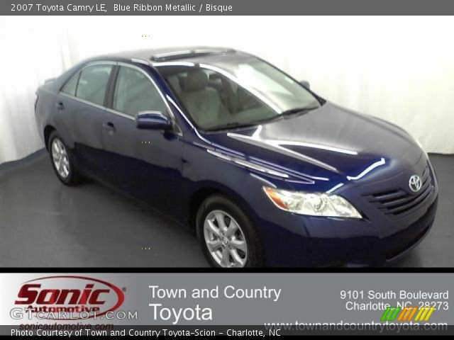2007 Toyota Camry LE in Blue Ribbon Metallic