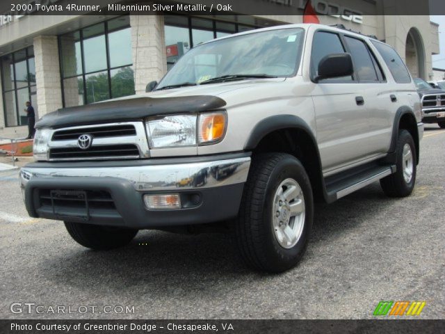 2000 Toyota 4Runner  in Millennium Silver Metallic