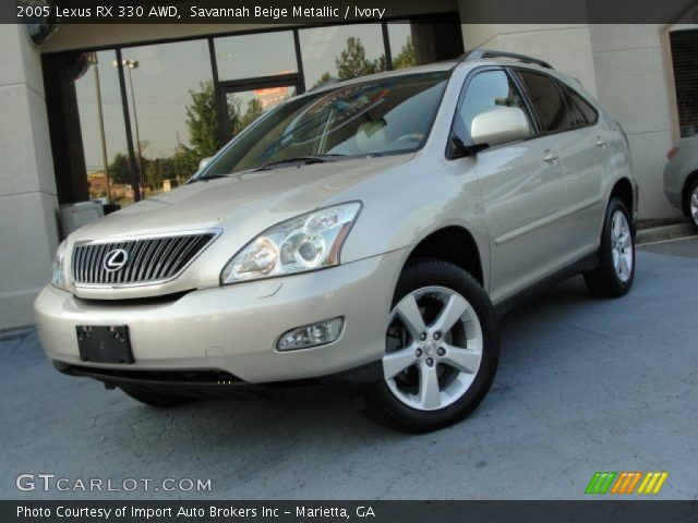 2005 Lexus RX 330 AWD in Savannah Beige Metallic