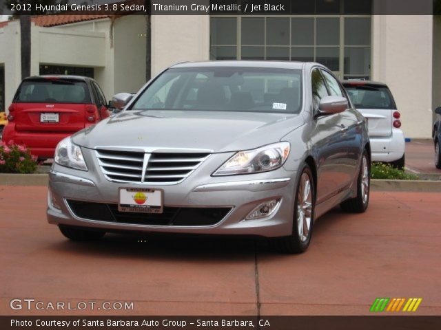 2012 Hyundai Genesis 3.8 Sedan in Titanium Gray Metallic