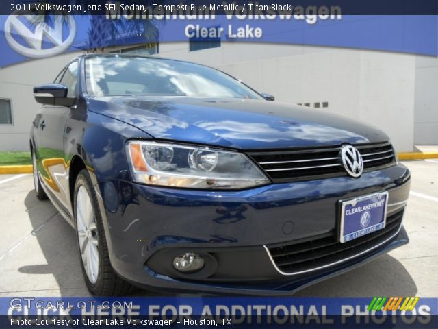 2011 Volkswagen Jetta SEL Sedan in Tempest Blue Metallic